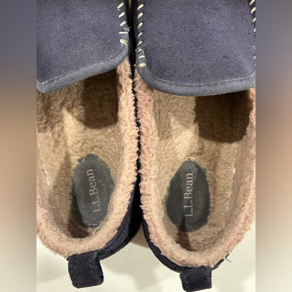 L.L. Bean Women’s Indigo Blue Mountain Slippers 8 - Picture 5 of 11